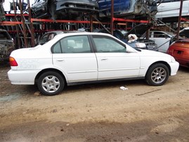 2000 HONDA CIVIC 4DOOR EX WHITE 1.6 AT A20171